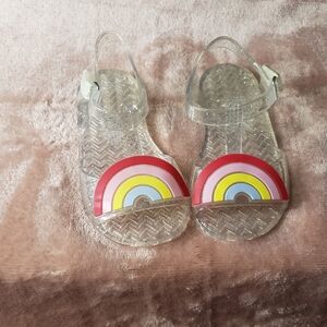Rainbow Jelly Sandals for Kids